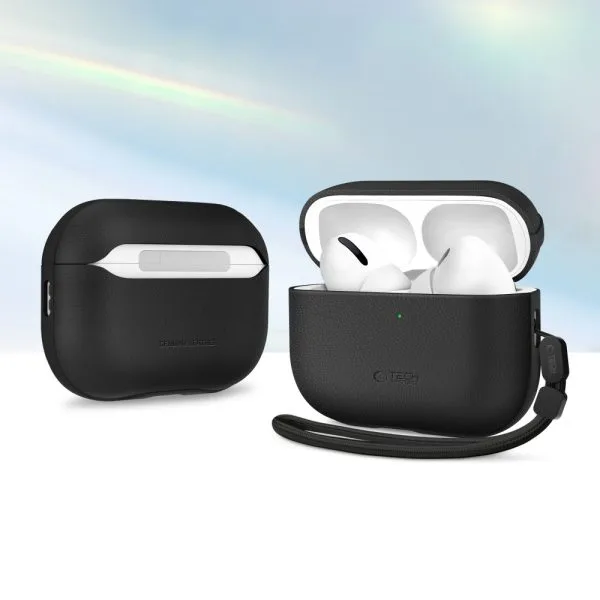 Θήκη Apple AirPods Pro 3 Tech-Protect NaturalFit Black - Image 10