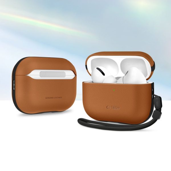 TECH-PROTECT NATURALFIT APPLE AIRPODS PRO 3 BROWN - Image 10