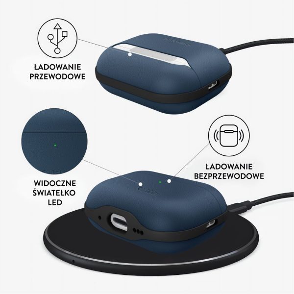TECH-PROTECT NATURALFIT APPLE AIRPODS PRO 3 NAVY BLUE - Image 8