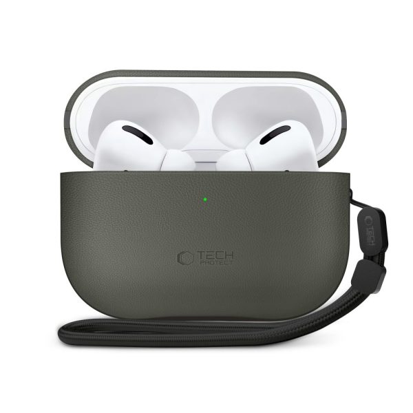 TECH-PROTECT NATURALFIT APPLE AIRPODS PRO 3 OLIVE GREEN - Image 2