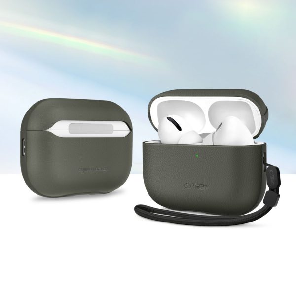 TECH-PROTECT NATURALFIT APPLE AIRPODS PRO 3 OLIVE GREEN - Image 9