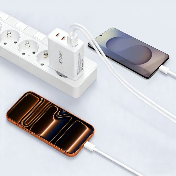TECH-PROTECT NC120W-GAN 4-PORT NETWORK CHARGER PD 120W/QC3.0 WHITE - Image 8