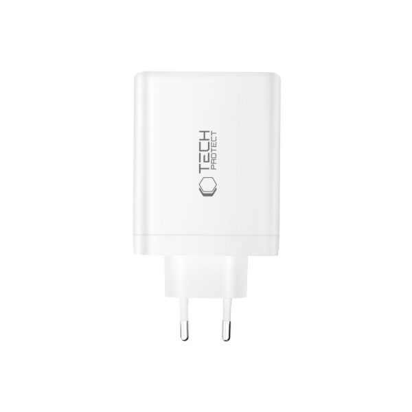 TECH-PROTECT NC140W-GAN 4-PORT NETWORK CHARGER PD 140W/QC3.0 WHITE - Image 3