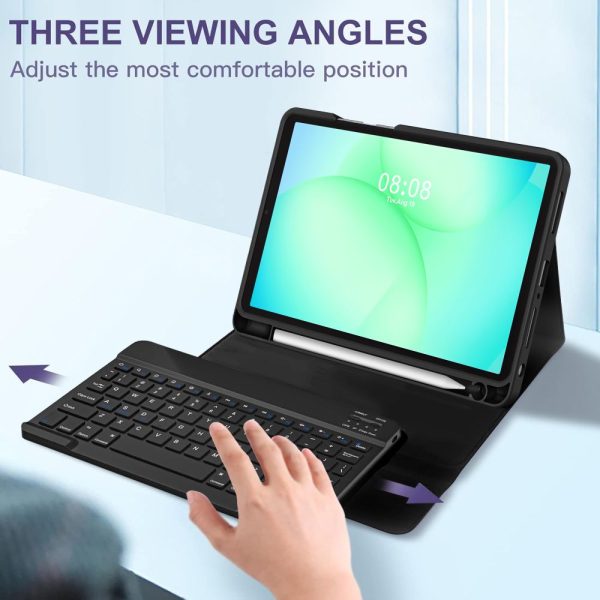 TECH-PROTECT SC PEN + KEYBOARD GALAXY TAB A9+ PLUS/ A11+ PLUS 11.0 BLACK - Image 8