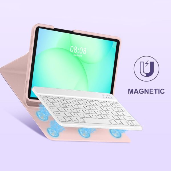 TECH-PROTECT SC PEN + KEYBOARD GALAXY TAB A9+ PLUS / A11+ PLUS 11.0 PINK - Image 7