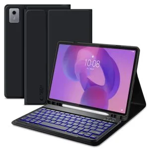Σετ θήκη Tech-Protect SC Pen με μαγνητικό πληκτρολόγιο Bluetooth και θέση για πενάκι για Lenovo Idea Tab Plus 12.1 ιντσών