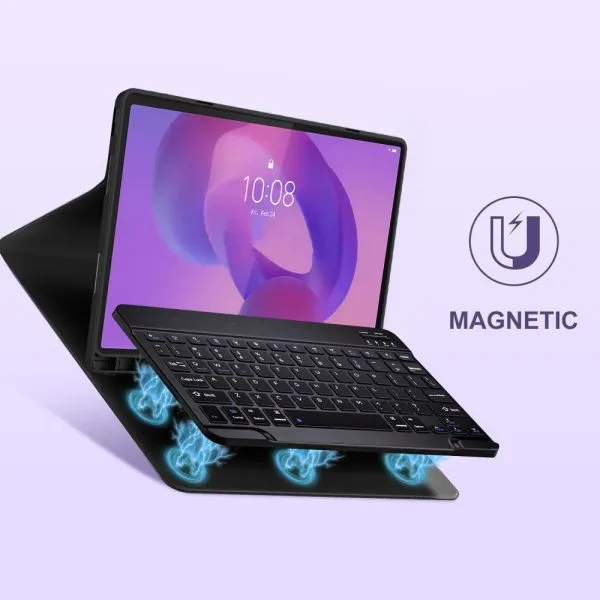 Θήκη Tech-Protect SC Pen + Μαγνητικό Πληκτρολόγιο Bluetooth για Lenovo Idea Tab Plus 12.1" (TB-361) – Black - Image 6