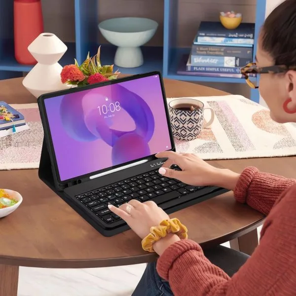 Θήκη Tech-Protect SC Pen + Μαγνητικό Πληκτρολόγιο Bluetooth για Lenovo Idea Tab Plus 12.1" (TB-361) – Black - Image 8