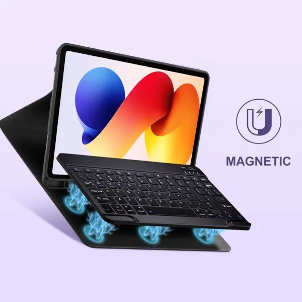 TECH-PROTECT SC PEN + KEYBOARD XIAOMI POCO PAD M1/REDMI PAD 2 PRO 12.1 BLACK - Image 6