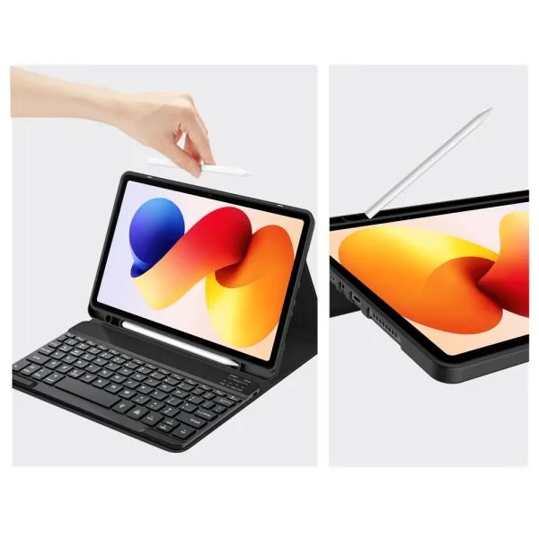 TECH-PROTECT SC PEN + KEYBOARD XIAOMI POCO PAD M1/REDMI PAD 2 PRO 12.1 BLACK - Image 10
