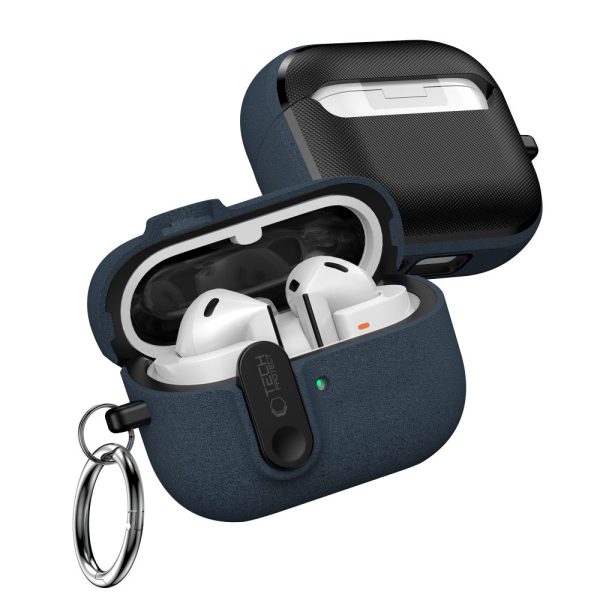 TECH-PROTECT SLIM HOOK SAMSUNG GALAXY BUDS 3/3 FE/3 PRO FLUFFY BLUE - Image 3