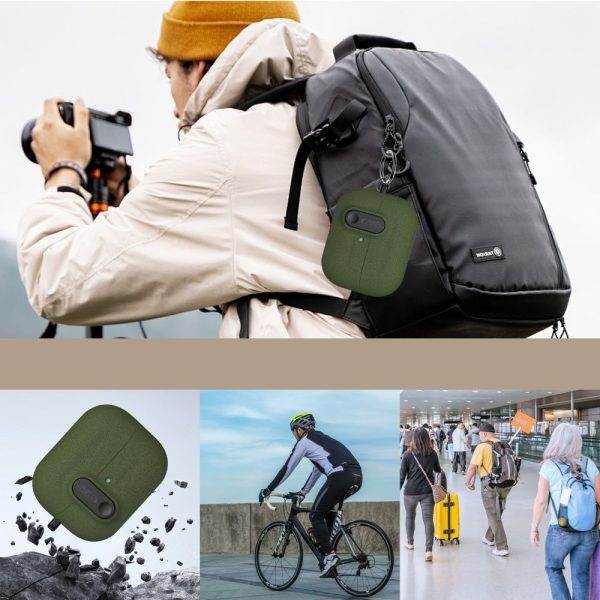 TECH-PROTECT SLIM HOOK SAMSUNG GALAXY BUDS 3/3 FE/3 PRO OLIVE GREEN - Image 9