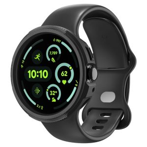 Προστατευτική θήκη Spigen Liquid Air V2 για Google Pixel Watch 4 45mm σε Matte Black