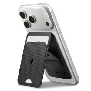 Spigen Slim Fold Stand MagSafe Wallet 1 Card Black (AFA10405)