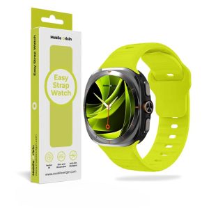 Mobile Origin Easy Strap Silicone Galaxy Watch Ultra 47mm Fluorescence Yellow