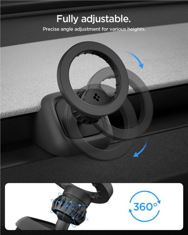 Βάση Αυτοκινήτου Spigen Tesla Airvent MagSafe Mount TAM100 για Tesla Model 3 (2024) / Y (Juniper) – Black (ACP10259) - Image 13