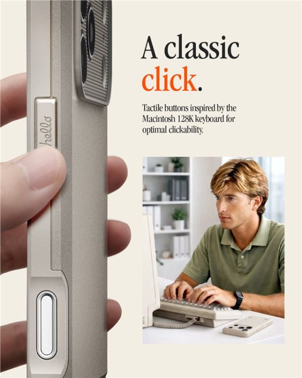 Θήκη Spigen Classic LS MagSafe για iPhone 17 Pro Max - Stone (ACS10478) - Image 3