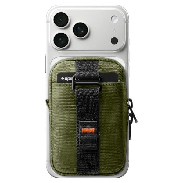 Organizer Πορτοφόλι MagSafe Spigen TintapZip Portable Pouch Olive Green (AFA10227) - Image 11