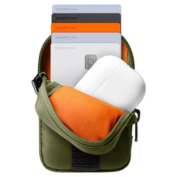 Organizer Πορτοφόλι MagSafe Spigen TintapZip Portable Pouch Olive Green (AFA10227) - Image 12