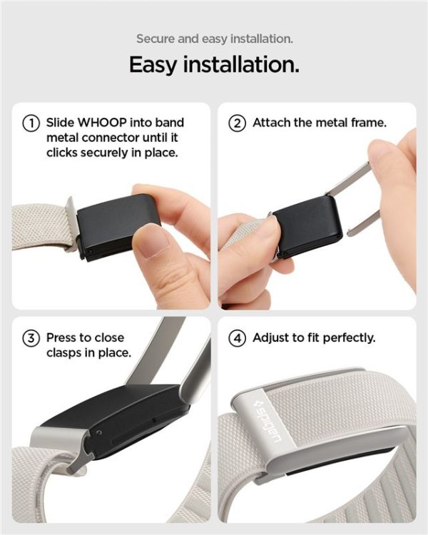 Λουράκι Spigen Fabric Band WBF3 για Whoop 5.0 - Starlight (AMP10188) - Image 9