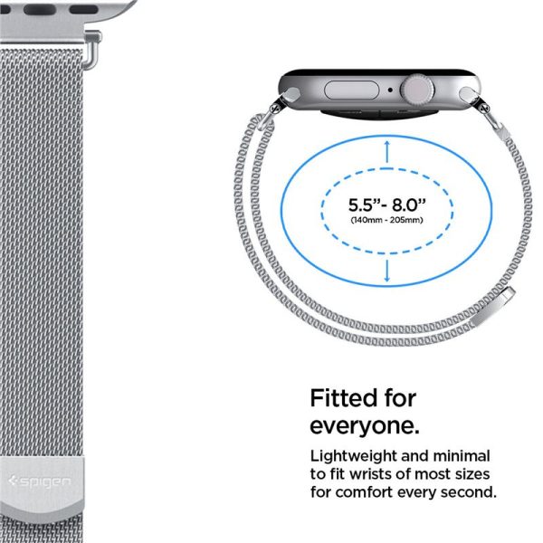 silver - Apple Watch 42mm/41mm/40mm