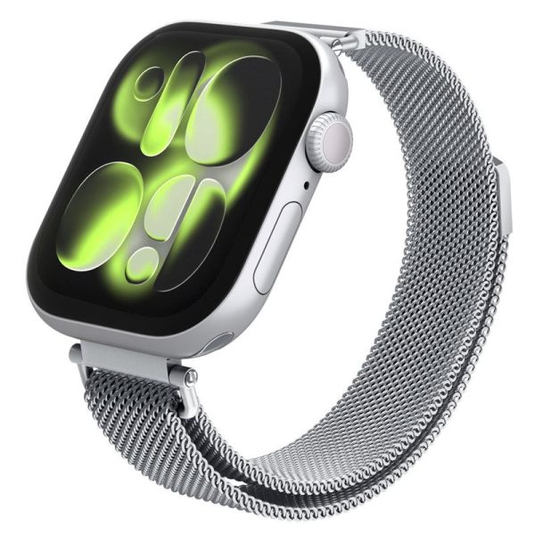 Μεταλλικό Λουράκι Spigen Metal Band για Apple Watch 42mm / 41mm / 40mm – Silver (AMP10498) - Image 5