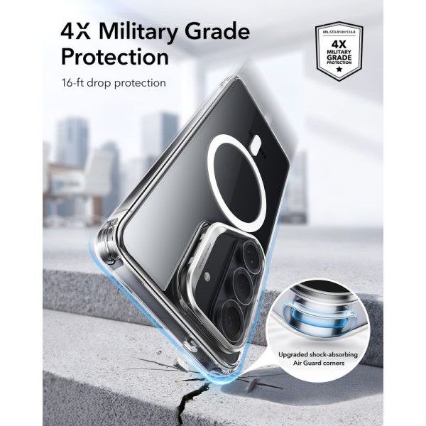 ESR CLASSIC HYBRID KICKSTAND MAGSAFE GALAXY S26+ PLUS CLEAR - Image 5