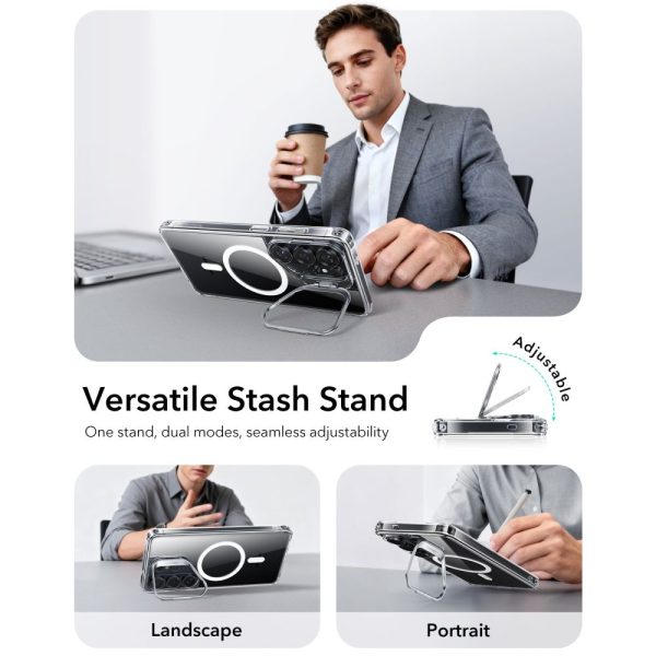 ESR CLASSIC HYBRID KICKSTAND MAGSAFE GALAXY S26 ULTRA CLEAR - Image 3