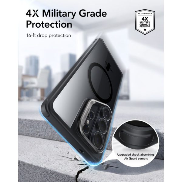 ESR CLASSIC HYBRID KICKSTAND MAGSAFE GALAXY S26 ULTRA CLEAR/BLACK - Image 5