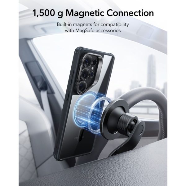 ESR CLASSIC HYBRID KICKSTAND MAGSAFE GALAXY S26 ULTRA CLEAR/BLACK - Image 6