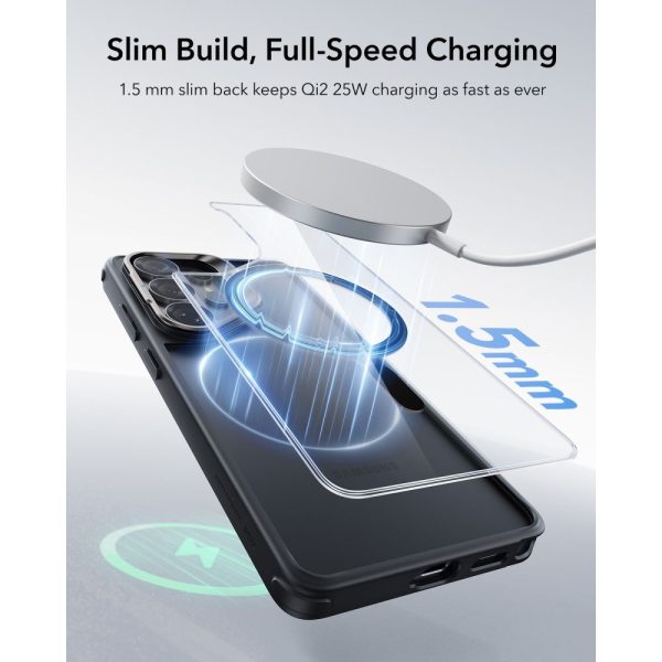 ESR CLASSIC HYBRID KICKSTAND MAGSAFE GALAXY S26 ULTRA CLEAR/BLACK - Image 7