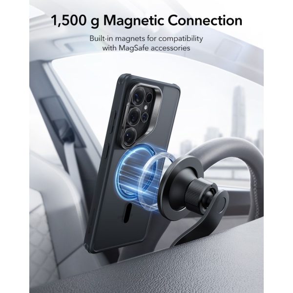 ESR CLASSIC HYBRID KICKSTAND MAGSAFE GALAXY S26 ULTRA FROSTED BLACK - Image 6