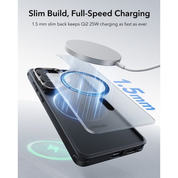 ESR CLASSIC HYBRID KICKSTAND MAGSAFE GALAXY S26 ULTRA FROSTED BLACK - Image 7