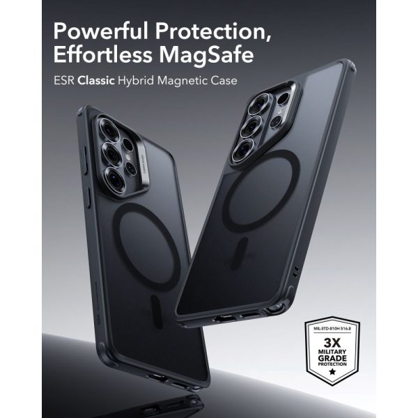 ESR CLASSIC HYBRID MAGSAFE GALAXY S26 ULTRA FROSTED BLACK - Image 6