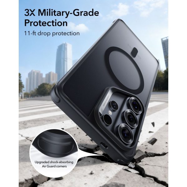 ESR CLASSIC HYBRID MAGSAFE GALAXY S26 ULTRA FROSTED BLACK - Image 7