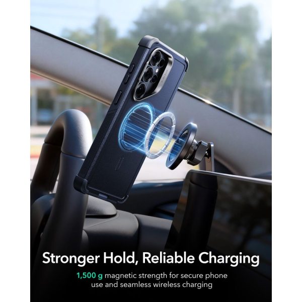 ESR CYBER TOUGH KICKSTAND MAGSAFE GALAXY S26 ULTRA BLUE - Image 6