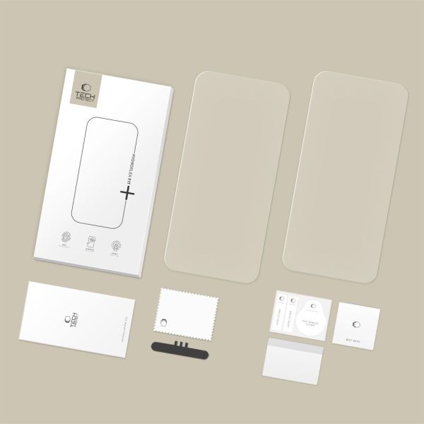TECH-PROTECT HYDROFLEX FIT+ 2-PACK XIAOMI REDMI NOTE 15 PRO+ PLUS 5G CLEAR - Image 5