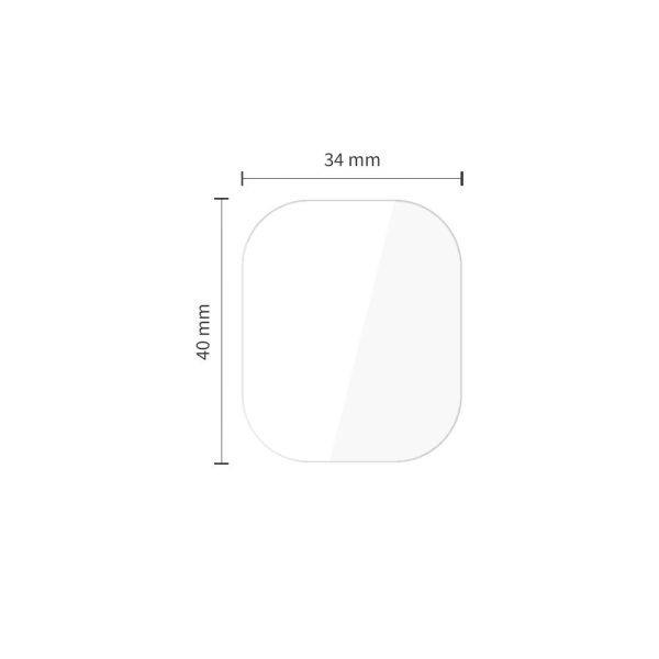 TECH-PROTECT SUPREME SET+ 2-PACK APPLE WATCH (44 MM) CLEAR - Image 3