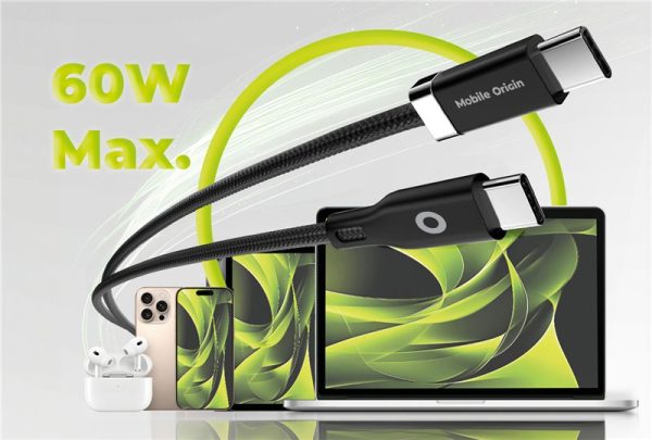 Mobile Origin 60W Magnetic StayCable USB-C to USB-C 1,5m CB6 (MO-60WMS-CB6) - Image 14