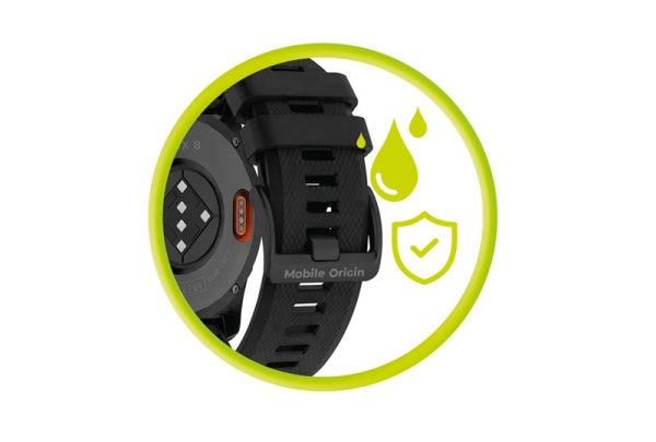 Mobile Origin Easy Strap Watch 20mm Black (MO-ES20-BLK) - Image 2