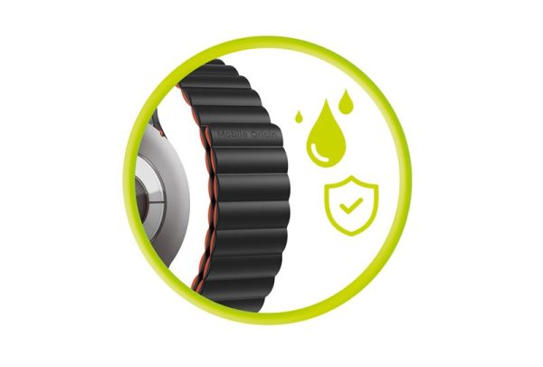 Mobile Origin Easy Strap Magnetic Watch 22mm Black/Orange (MO-ESM22-BLK-ORG) - Image 2