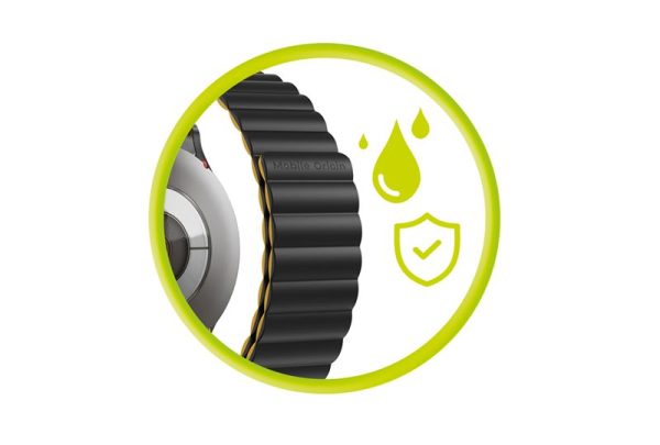 Mobile Origin Easy Strap Magnetic Watch 22mm Black/Yellow (MO-ESM22-BLK-YLW) - Image 3