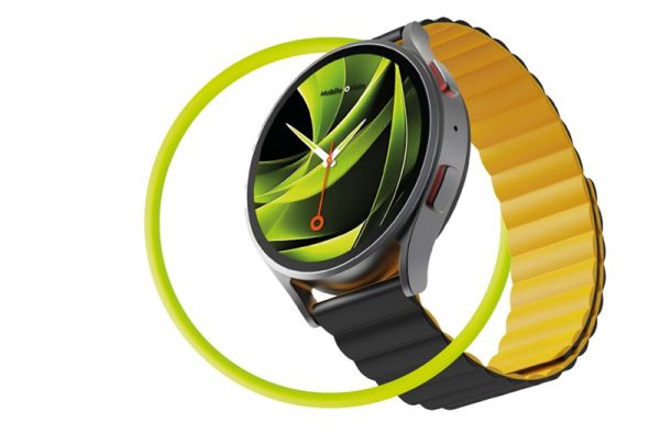 Mobile Origin Easy Strap Magnetic Watch 22mm Black/Yellow (MO-ESM22-BLK-YLW) - Image 12