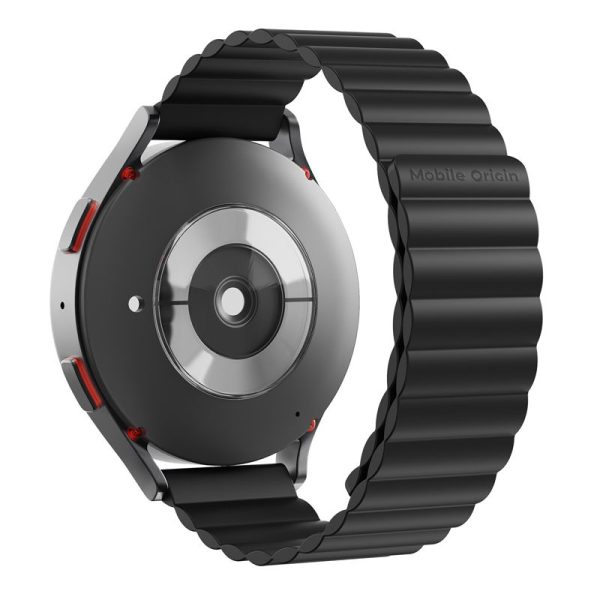 Mobile Origin Easy Strap Magnetic Watch 22mm Black (MO-ESM22-BLK) - Image 9