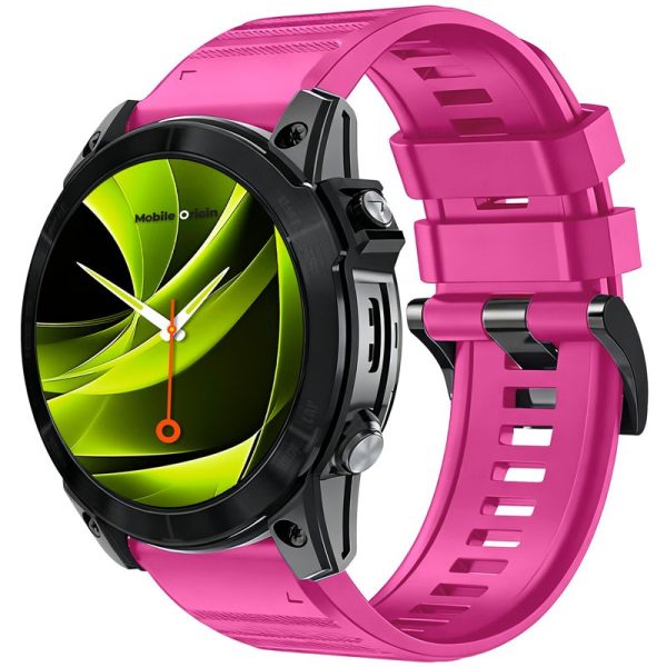 Mobile Origin Easy Strap Silicone Watch 22mm Pink (MO-ESS-22-PNK) - Image 5