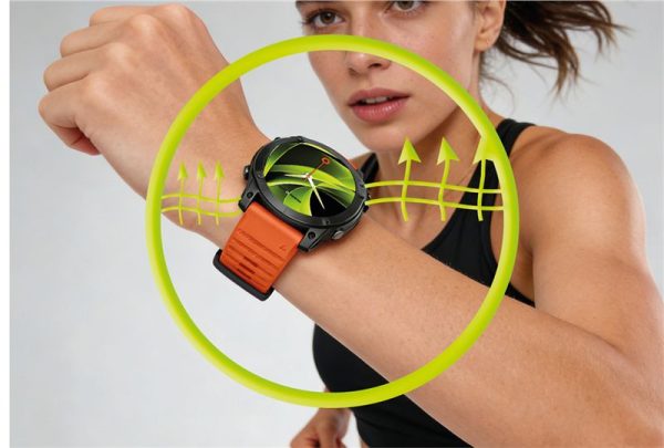 Mobile Origin Easy Strap Silicone Watch 26mm Orange (MO-ESS-26-ORG) - Image 2