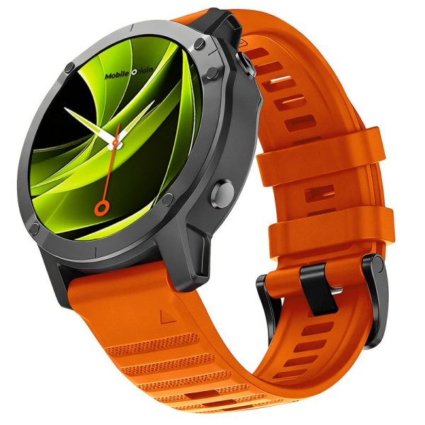 Mobile Origin Easy Strap Silicone Watch 26mm Orange (MO-ESS-26-ORG) - Image 11