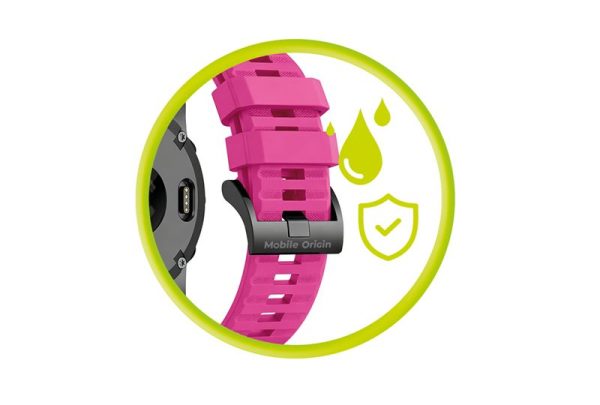 Mobile Origin Easy Strap Silicone Watch 26mm Pink (MO-ESS-26-PNK) - Image 8
