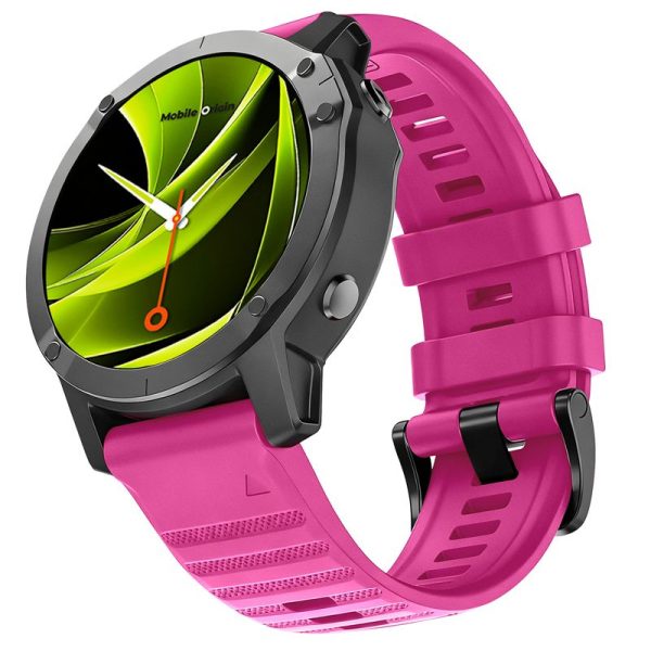 Mobile Origin Easy Strap Silicone Watch 26mm Pink (MO-ESS-26-PNK) - Image 3