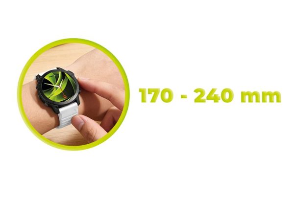 Mobile Origin Easy Strap Silicone Watch 26mm White (MO-ESS-26-WHT) - Image 5